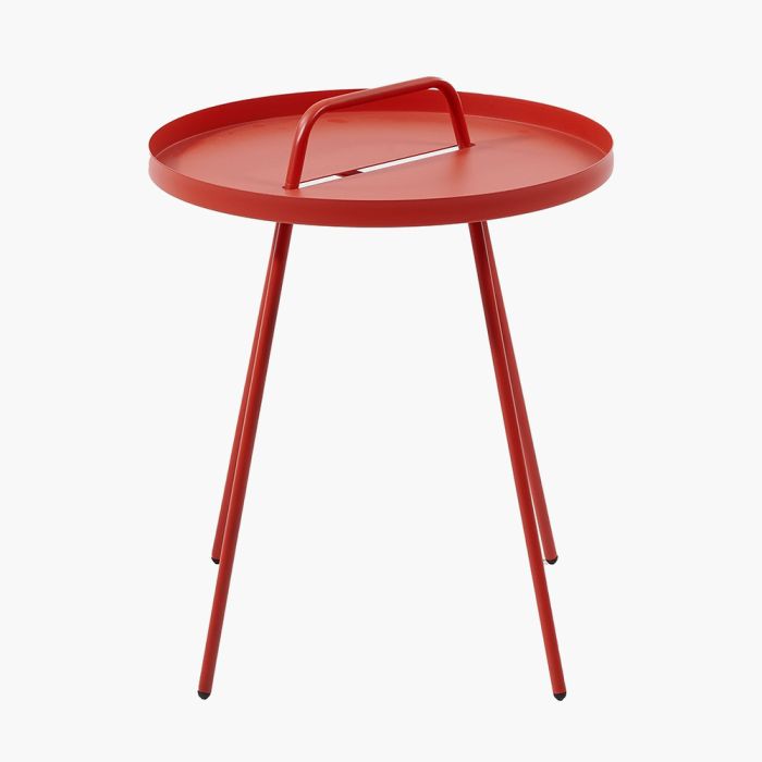 Red Metal Rio Table