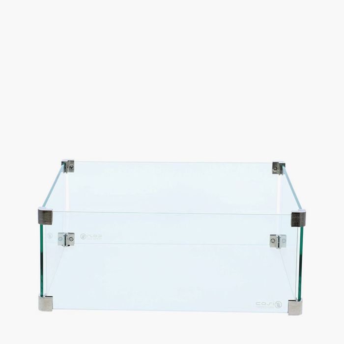 Cosiglass Square Fire Pit Large