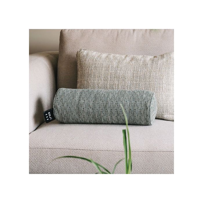 Cosipillow Heated Comfort Cushion Bolster Green 45x15cm