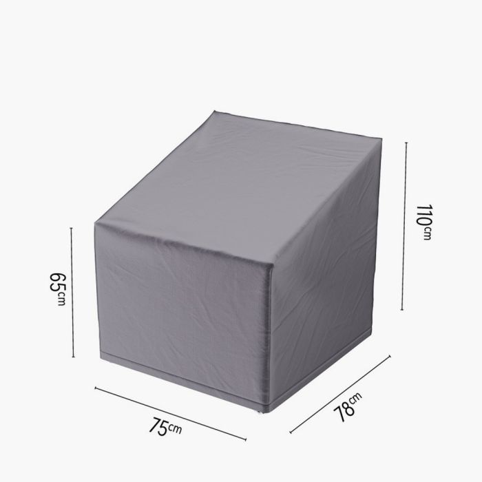 High Back Lounge Chair Aerocover Weather Cover 75x78x110cm