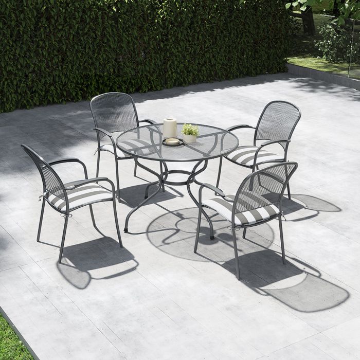 Carlo 4 Seat Set with Seat Pads