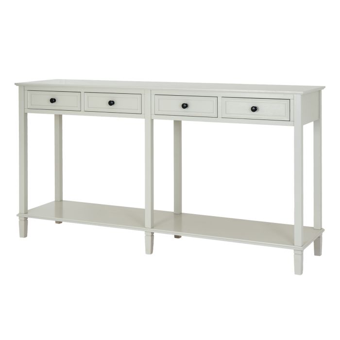 Belmont Collection 4 Drawer Console
