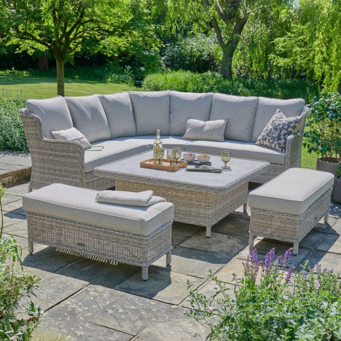 Vienna Corner Lounge Set Beige