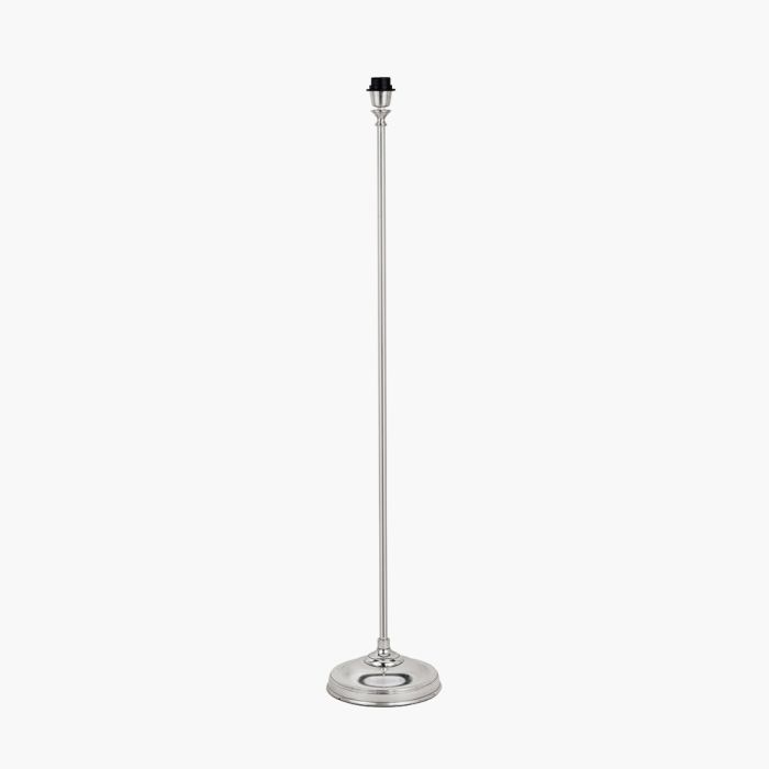 Auden Silver Metal Stick Floor Lamp Base