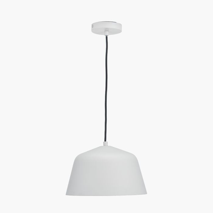 Amalie Grey Metal Retro Pendant