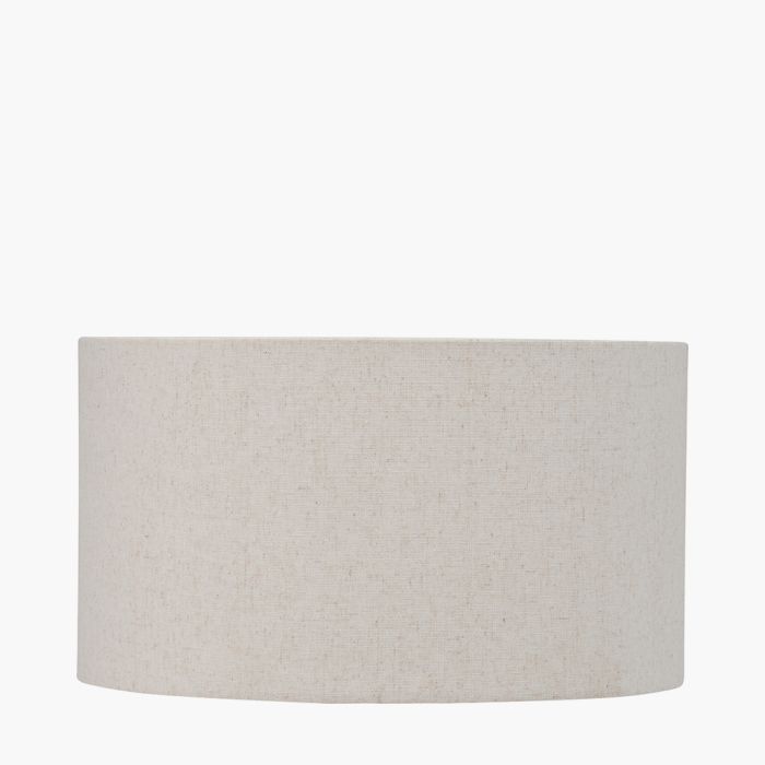 Quinn 30cm Slubby Hopsack Cylinder Shade