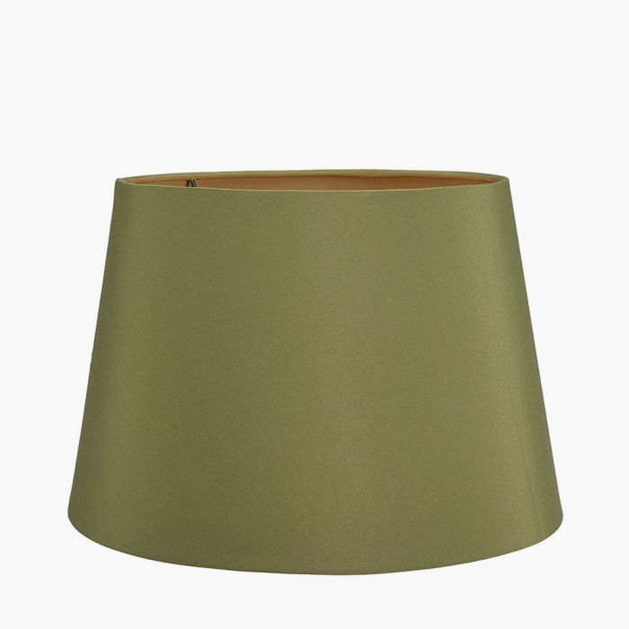 Adelaide 35cm Sage Tapered Cotton Mix Lampshade