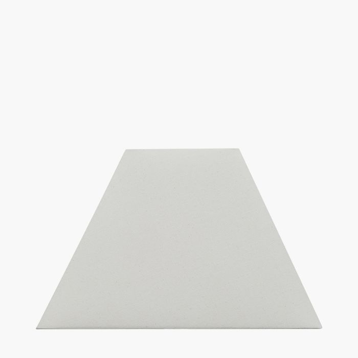 Pyramid 40cm Cream Cotton Tapered Square Lampshade