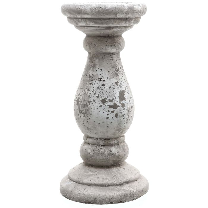 Large Stone Ceramic Candle Holder
