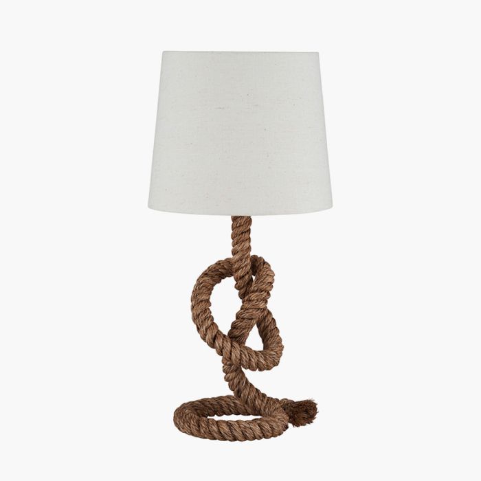 Martindale Rope Knot and Jute Table Lamp