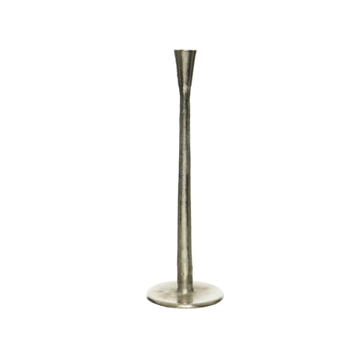 Silver Aluminium Candleholder 