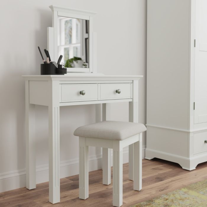 Essentials Dressing Table in White