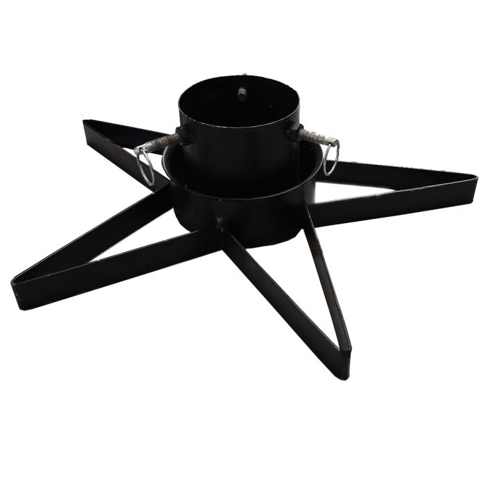 Christmas Tree Stand - Star Shape - Black