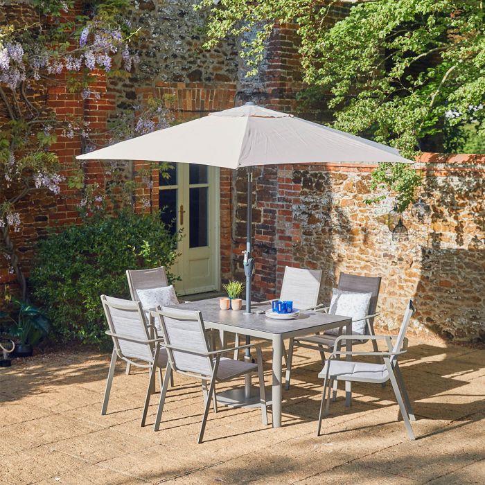 Capri 6 Seat Garden Furniture Set