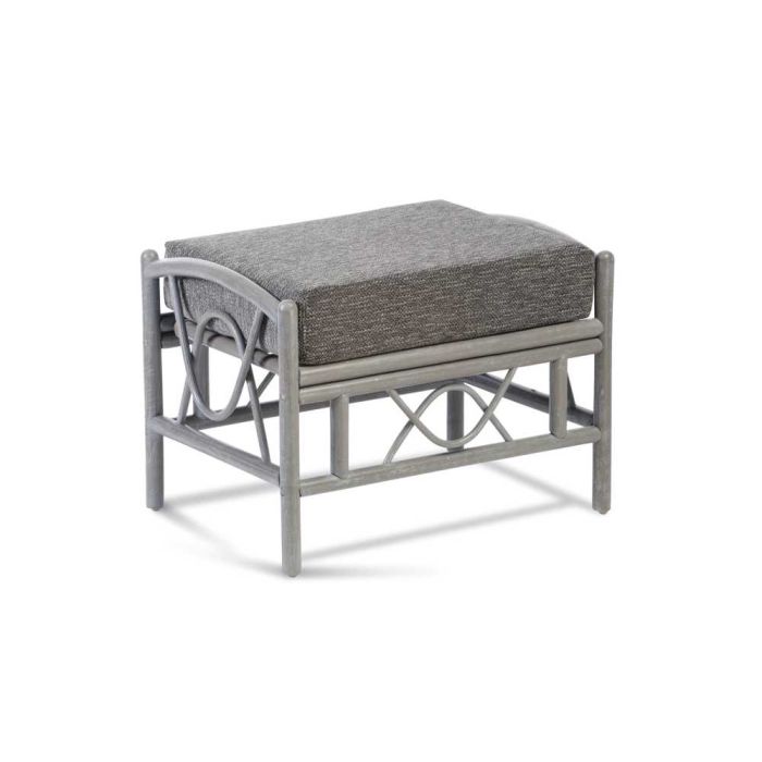 Bali Footstool - Grey Wash