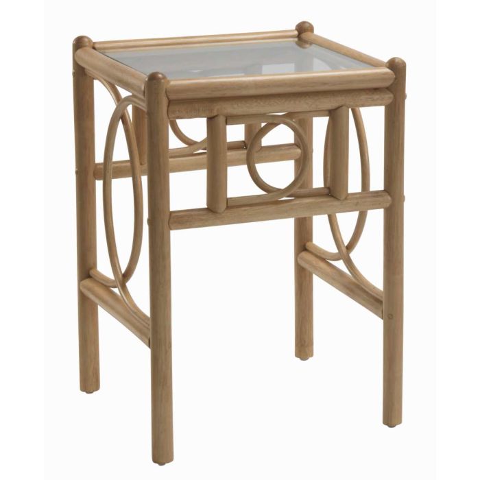 Madrid Lamp Table - Light Oak