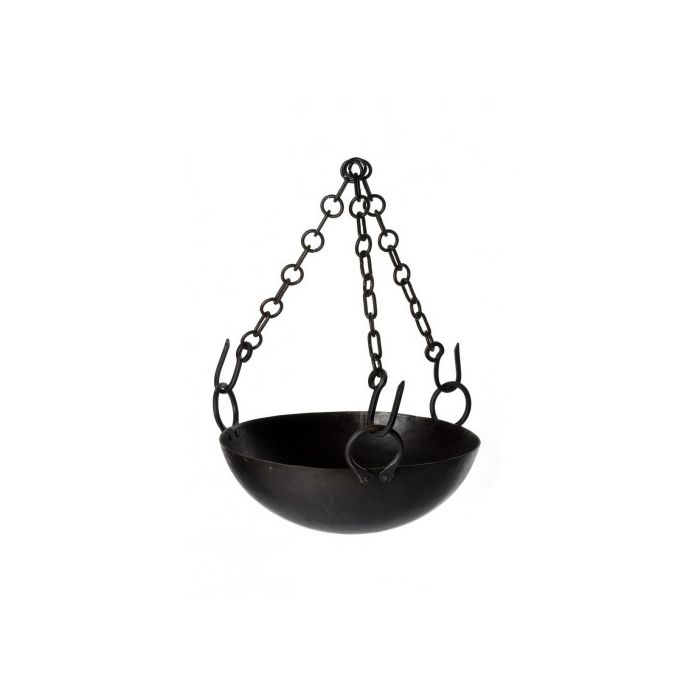 Kadai Cooking Bowl with 3 Chains