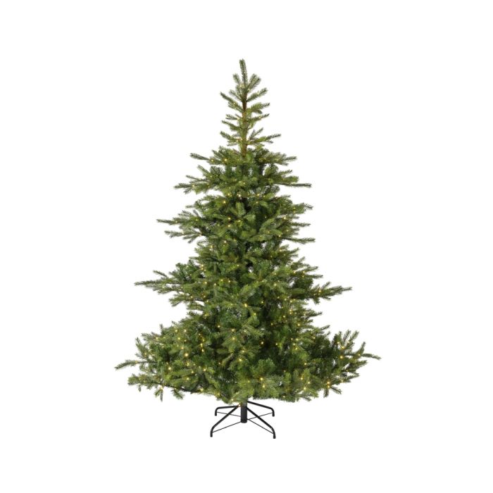 Grandis Fir Pre-Lit 240cm Artificial Christmas Tree with 700 Warm White Lights