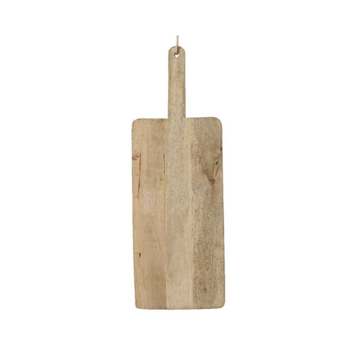 Raised Chopping Board with Handle Mango Wood