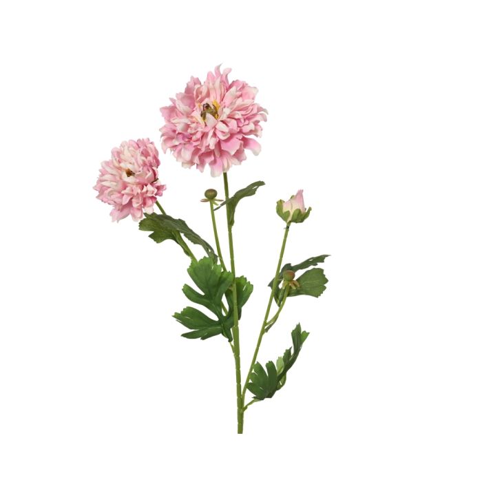 3 Stems of Dahlia Flowers