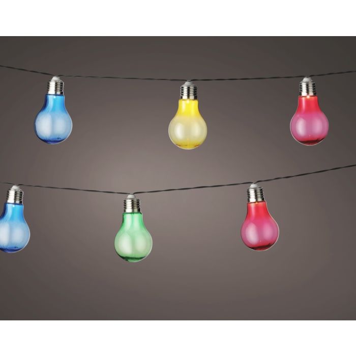 Solar Party Lights 10 Warm White LED