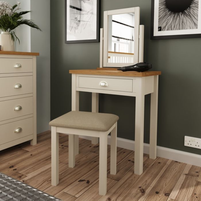 Essentials Dressing Table  in Dove Grey