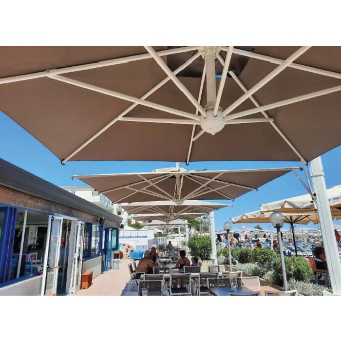 Scolaro Alu Double Parasol - 8 Colours