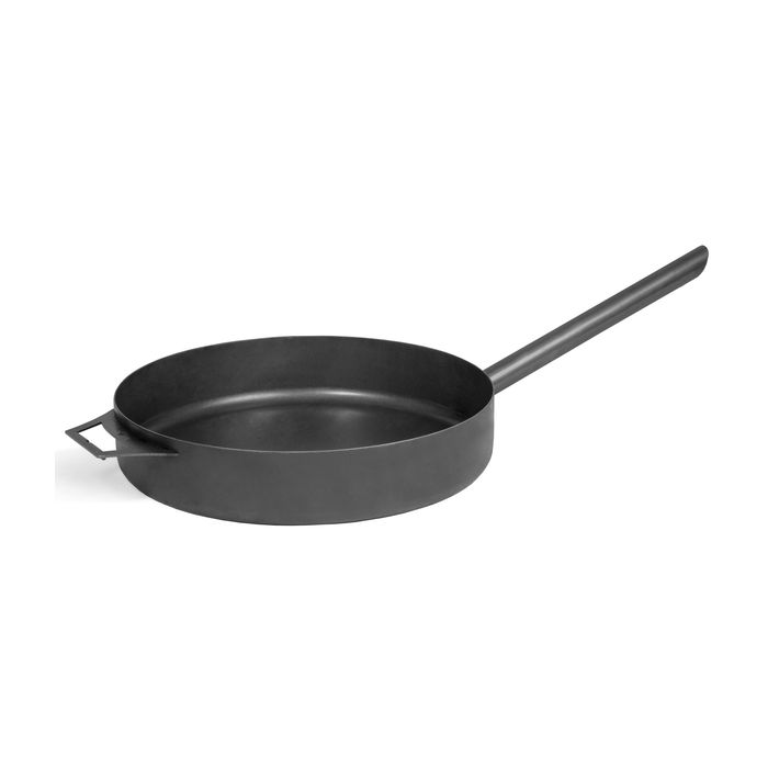 Cook King 50cm Steel Pan With Long Handle