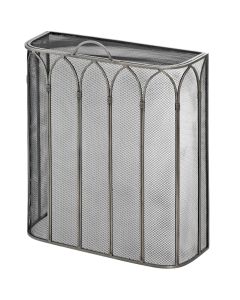 Gothic Antique Pewter Firescreen