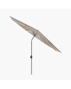 Glow Defender 3m Round Taupe Centre Pole Parasol