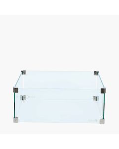 Cosiglass Square Fire Pit Large