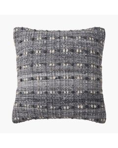 Outdoor Grey Double Stitch Design Scatter Cushion