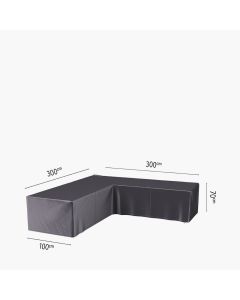 Lounge Set Aerocover L-Shape 300 x 300 x 100 x 70