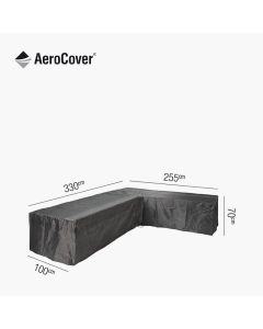 Outdoor Seating Set Aerocover Left Hand L-Shape 330 x 255 x 100 x 70