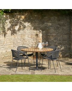 Dakota Black 4 Seat Set