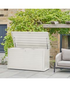Rhode Island Large Steel Storage Box in Pebble