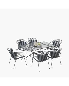 Elegance 6 Seat Set with Cushions