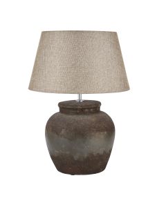 Castello Aged Stone Ceramic Table Lamp