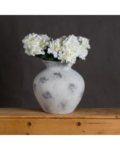 Downton Large Antique White Vase