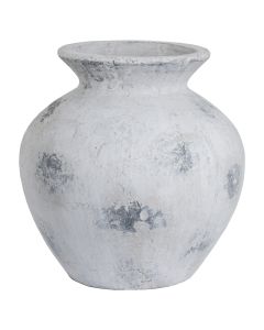 Downton Large Antique White Vase