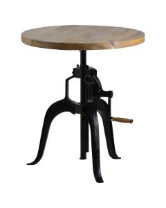 Draftsman Adjustable Bar Bistro Table