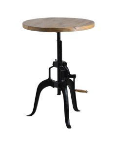 Draftsman Adjustable Bar Bistro Table