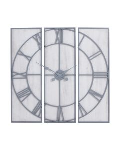 Roza Panelled Wall Clock