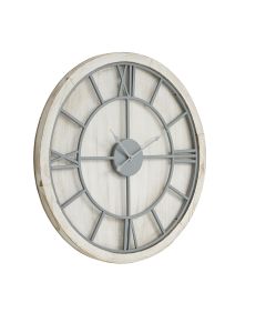 Williston White Wall Clock