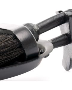 Black Crook Handled Hearth Tidy
