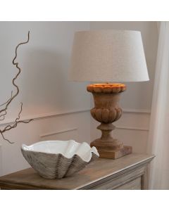 Large Ceramic Adele Shell Bowl
