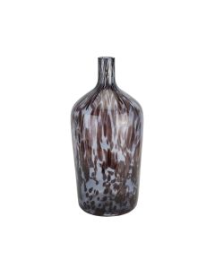 Black Dapple Bottle Vase