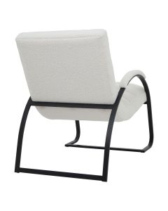 Boucle Ribbed Ark Chair
