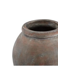 Siena Large Brown  Jar Shaped Planter