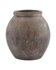 Siena Large Brown  Jar Shaped Planter